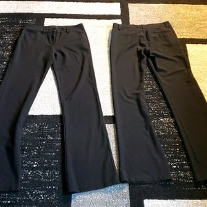 2 pair Black Dress/Work Pants